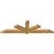 Ekena Millwork Kennewick Rough Sawn Timber Gable Bracket, Western Red Cedar, 96"W x 28"H x 4"D x 6"F, 7/12 Pitch GBW096X28X0406KEN00RWR - alternate 5